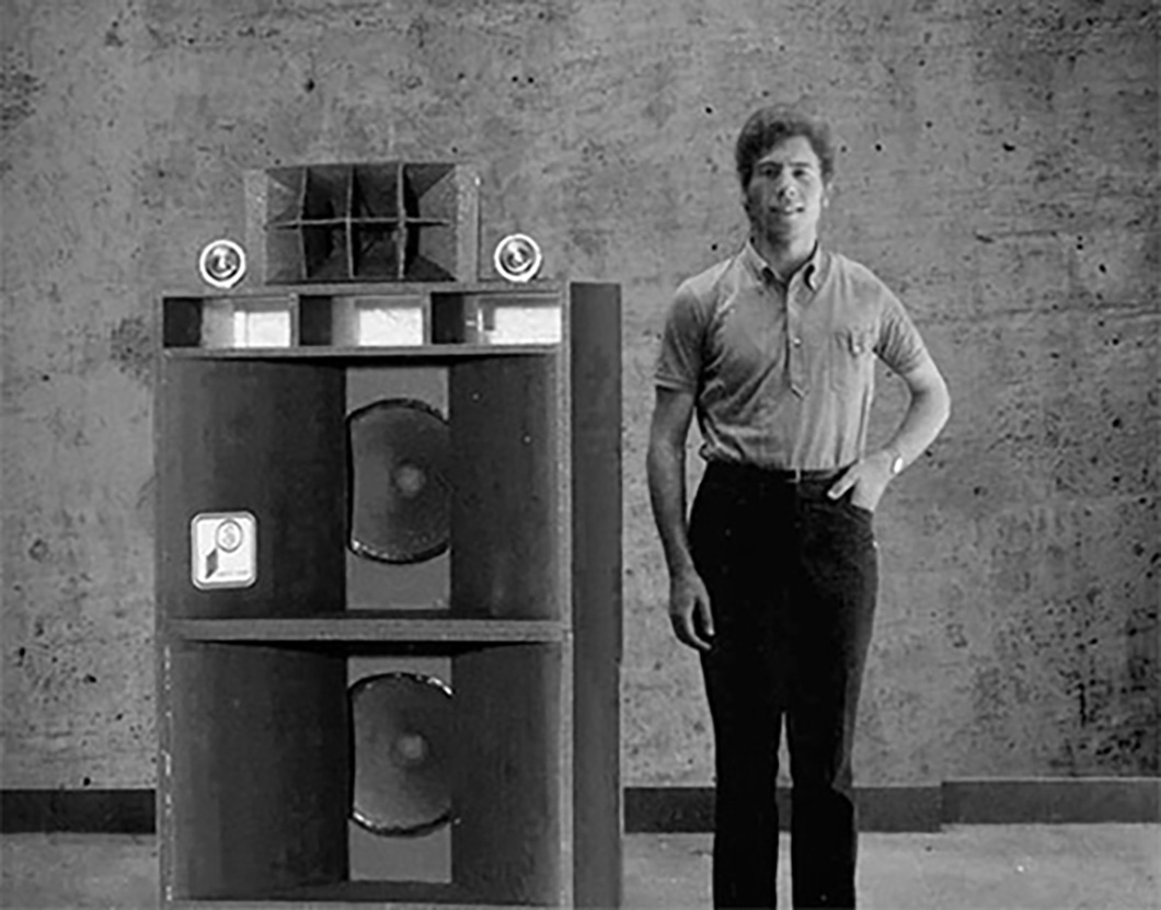 Juan Amate, founder of Amate Audio, 1972